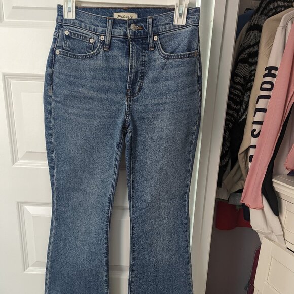 Madewell Perfect Vintage Flare jeans size 24P - Picture 1 of 4